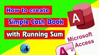 Simple Day Book with MS Access | Running Sum | Rover