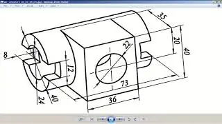 SOLIDWORKS for beginners #25| SOLIDWORKS school| SOLIDWORKS Basic| 2D into 3D Modeling Basic