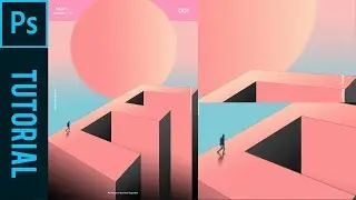 3D Poster ER Art ala Magdiel Lopez - Tutorial Photoshop CC 2019
