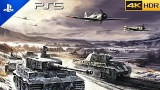 Battle of The Bulge - Call of Duty WWII (PS5) 4K 60FPS HDR Gameplay - (PS5 Version)