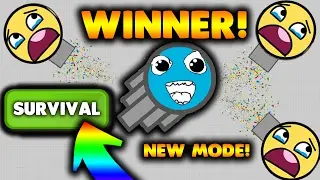 DIEP.IO NEW SURVIVAL GAME MODE!😱 HOW TO WIN DIEP.IO SURVIVAL GAME MODE! DIEP.IO LAST MAN STANDING!