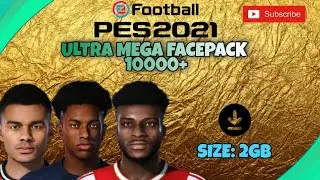 Pes 2021 Mega Facepack 2023/2024 Cpk and Sider version