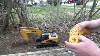 Huina 1550 Excavator Digging Action- RC Cincy