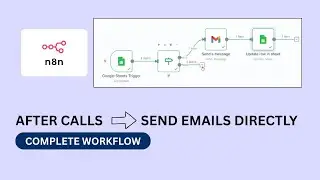 How to Use n8n to Automatically Send Emails After Sales Calls