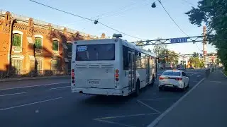 Автобус, маршрут №48 (полный рейс) ЛиАЗ-5293.53 б.3616 (26.06.2022) Санкт-Петербург
