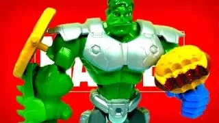 Герои в Масках  Marvel Super Hero Mashers HULK Игрушки Марвел
