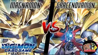 Magnamon VS Gracenovamon | Digimon TCG Gameplay