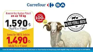 27 Yıldır Kurbanda Güvenliler Adres CarrefourSA Reklamı (Temmuz 2020)