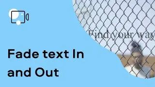How to FADE TEXT In and Out | video editing (Tutorial 2021)