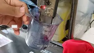 Explanation of common problems with dirty and wet printheads on Hitachi PXR machines!