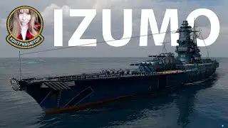 IZUMO | Челлендж: прокачка японских линкоров без бустов | Мир кораблей