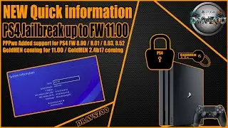 NEW progres info PS4 Jailbreak up to FW 11.00| First payloads for 11.00| GoldHEN coming | Some Tests