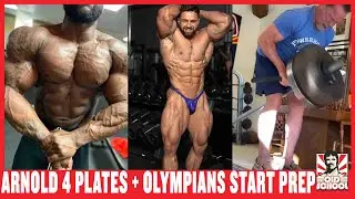 Remembering the Great Ric Drasin + Top Olympians Start Prepping + Arnold's 4 Plates T-Bar Rows at 73