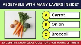 General Knowledge Questions for Young Learners | 20 Questions | Homeschool Test | Kindergarten Kids