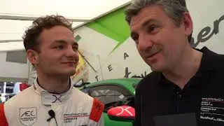 Interview de Mathys Jaubert et Philippe Almeras Porsche Carrera Cup France #pccf #porschecup