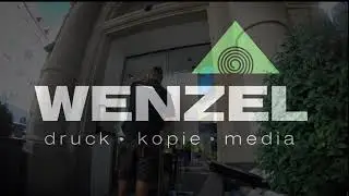 WENZEL GmbH druck • kopie • media: Beklebung Automatiktüre bei Roche Bobois in München