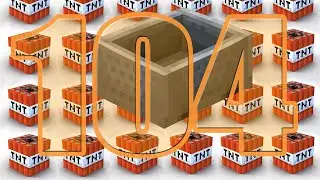 Взорвал 104 ТНТ под вагонеткой в Майнкрафте и случилось это.