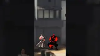 !Tf2 команда против ковбоя наггетса!(в конце Мге)