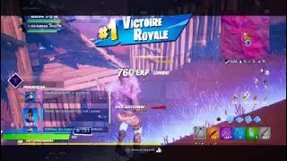 Fortnite top1 après le live de hier