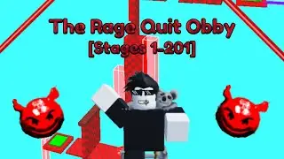 I played The Rage Quit Obby [All Stages 1-201]