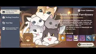 Genshin Impact - WARNING! CAR HEADPATTING ! #FelineFortressFurrdyssey #cat #genshinimpact #headpats