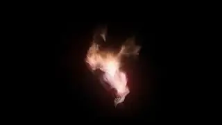 Energy Aura 06- Black - Blue - Green Screen 4K- Free Footage -06