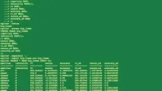 sqlite3 - getting data from an.xlsx file into a database table