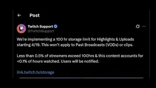 Twitch's Most Negative Change yet (and the effect it had on my Twitch Channel)