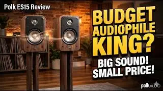 Polk ES15 Review: Best Bookshelf Speakers Under $300?