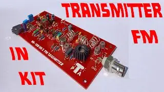 0847: TRASMETTITORE FM 88-108 MHz in KIT