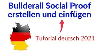Builderall Social Proof erstellen und auf der Landingpage einbinden - Builderall Tutorial