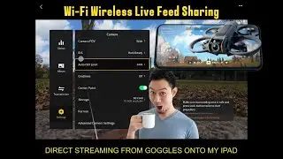 Avata 2 wifi live view wireless screen sharing