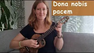 Dona nobis pacem | 1 von 5 spirituellen Liedern des TUF2024 | Ukulele Playalong | Singalong