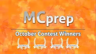 MCprep Contest Winners | October 2020, 