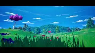Unreal Engine 5 - Stylized Environment & Trees - Landscape  Timelapse