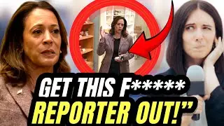 Kamala Harris LOST IT & ATTACKED Reporter At Spice Store After Asked Is She's SCARED of Trump Debate