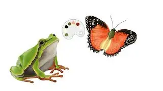 [DeltaPen] Frog and Butterfly: digital paintings timelapse