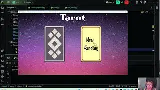 Pygame Tarot App Code Along 04 - Creating Spreads and Drawing Cards