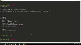 15   testing signin with wrong password