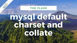 MySql Default CHARSET and COLLATION