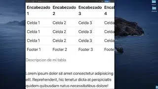 Curso Bootstrap - Tablas pequeñas y tablas responsives