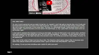 The Dude from Postal 2 Reads the second nights phone call from FNAF 1