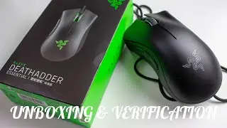 Razer DeathAdder Essential Unboxing + How To Verify Original or Fake!