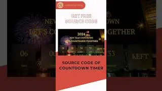 Source Code Of Countdown Timer | Download Free Source Code | Cosas Learning 