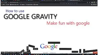 How to use google gravity. কিভাবে গুগল gravity ব্যবহার করতে হয় #sefat studio