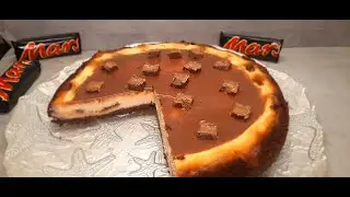 Niezwykly sernik z batonikami Mars