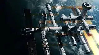 space station 3d model