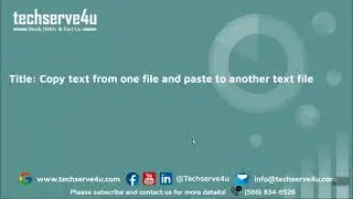 20 Copy text from one text file to another text file