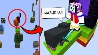 DOMBA INI MEMAKSAKU MASUK KE NERAKA 25 PULAU SKYBLOCK MINECRAFT!!! #3