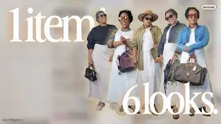 6 Completely Different Looks with One Linen Dress